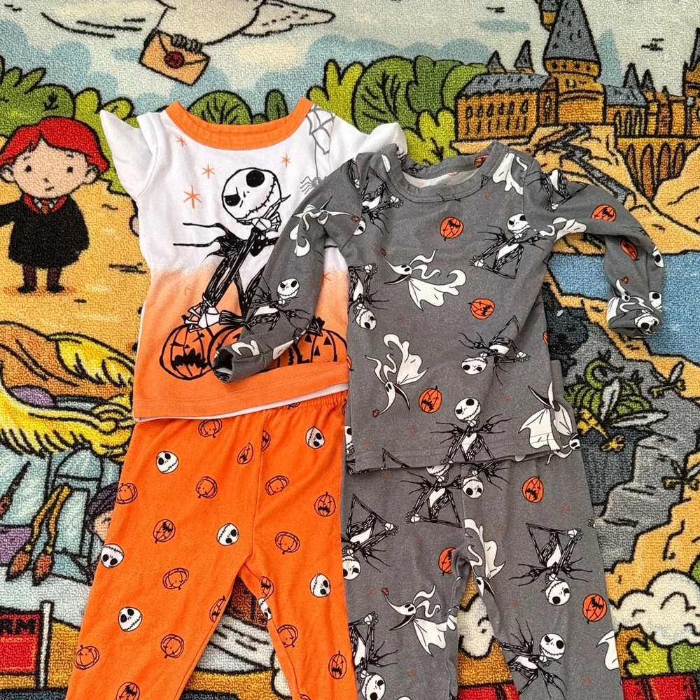 Kids Halloween Themed Two Piece Set - Picture 1 of 7